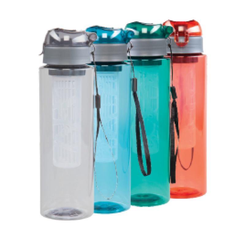 800 ML Detoks Filtreli Polikarbon Su Şişesi